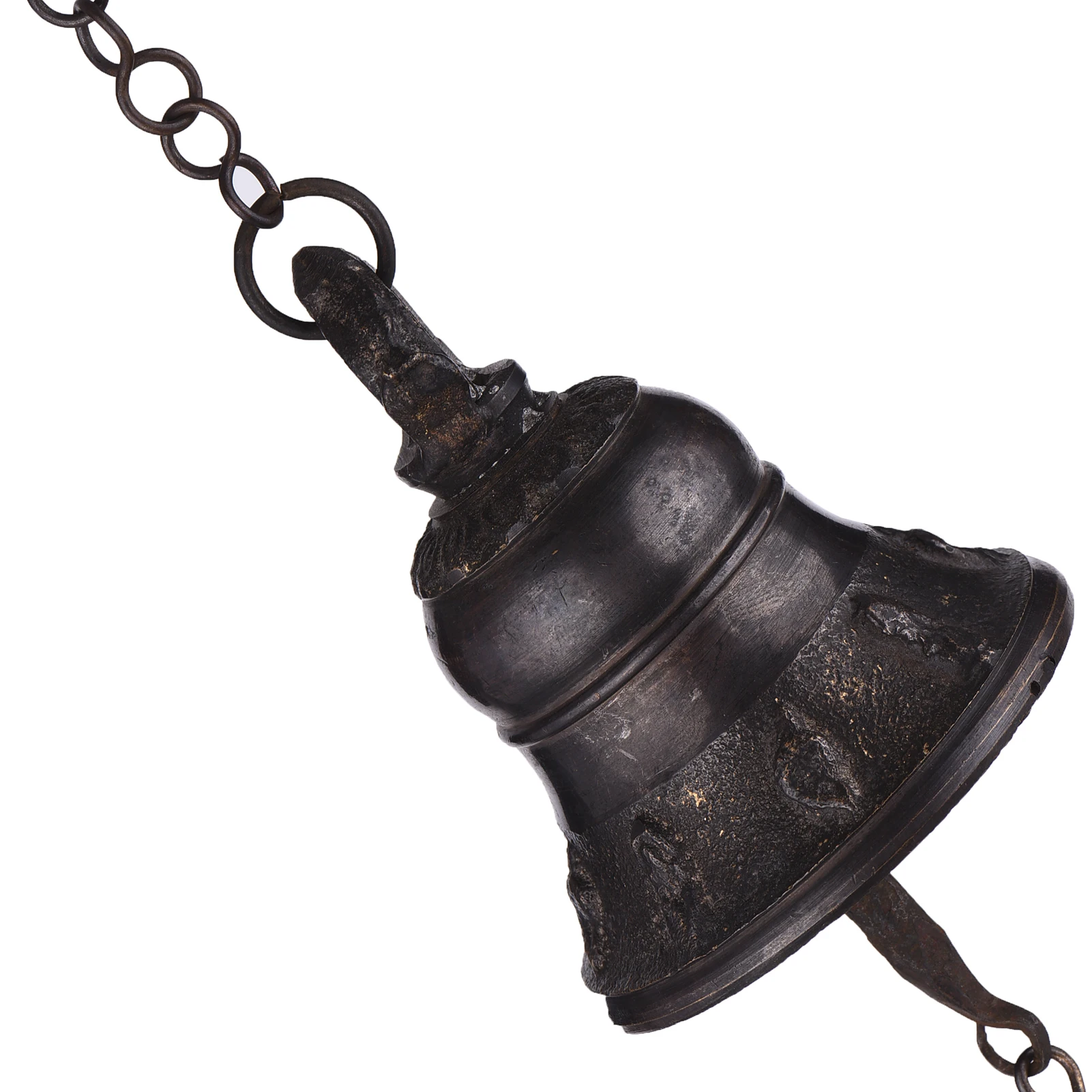 Wind Bell Vintage Style Hanging Chime Metal with Loop for Home Garden Yard Decor (6.5/8/10cm Diameter) | Спорт и развлечения