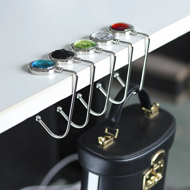 Креативная вешалка на крючок для сумок портативная настольная держатель