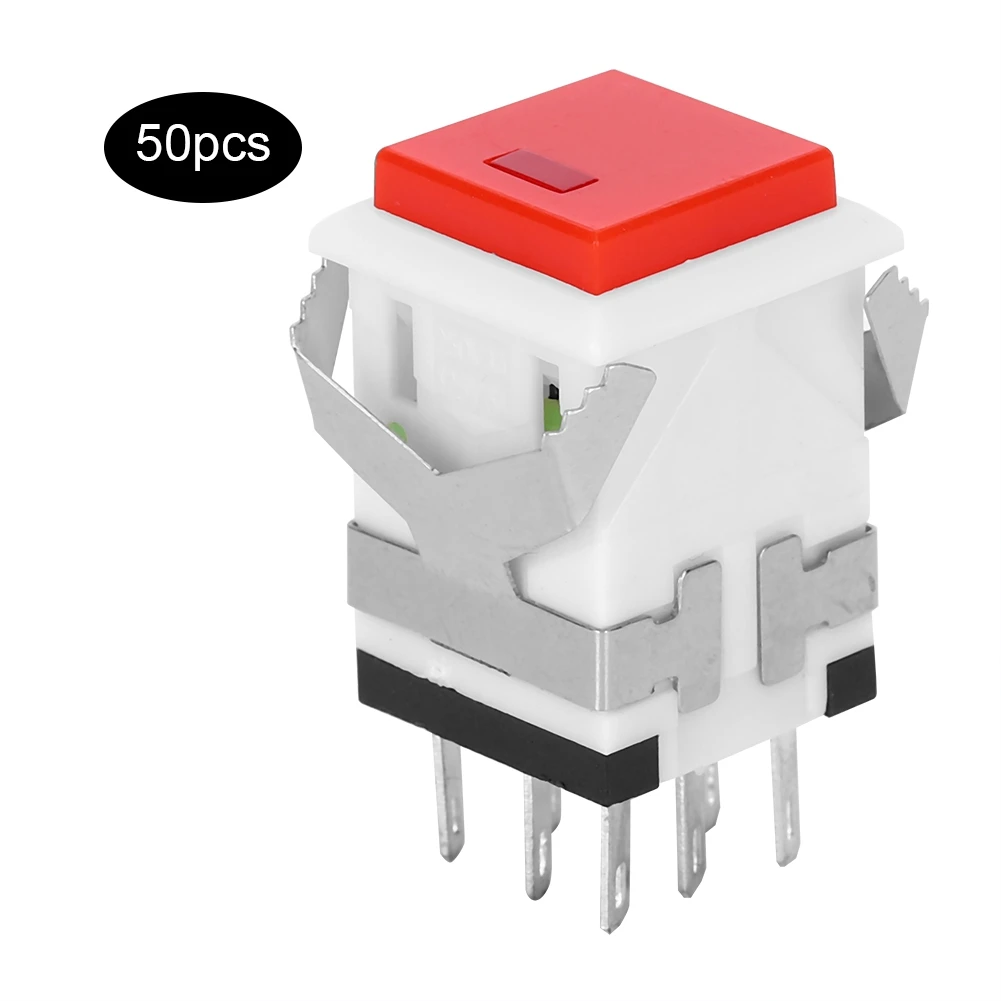 50 шт. кнопочный переключатель с автоматическим мгновенным сбросом | Обустройство