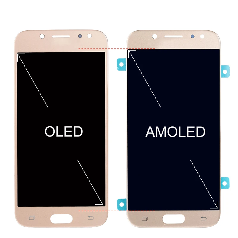 ЖК дисплей Amoled для SAMSUNG Galaxy J5 2017 J530 сенсорный экран в сборе J530F J530FN|Экраны