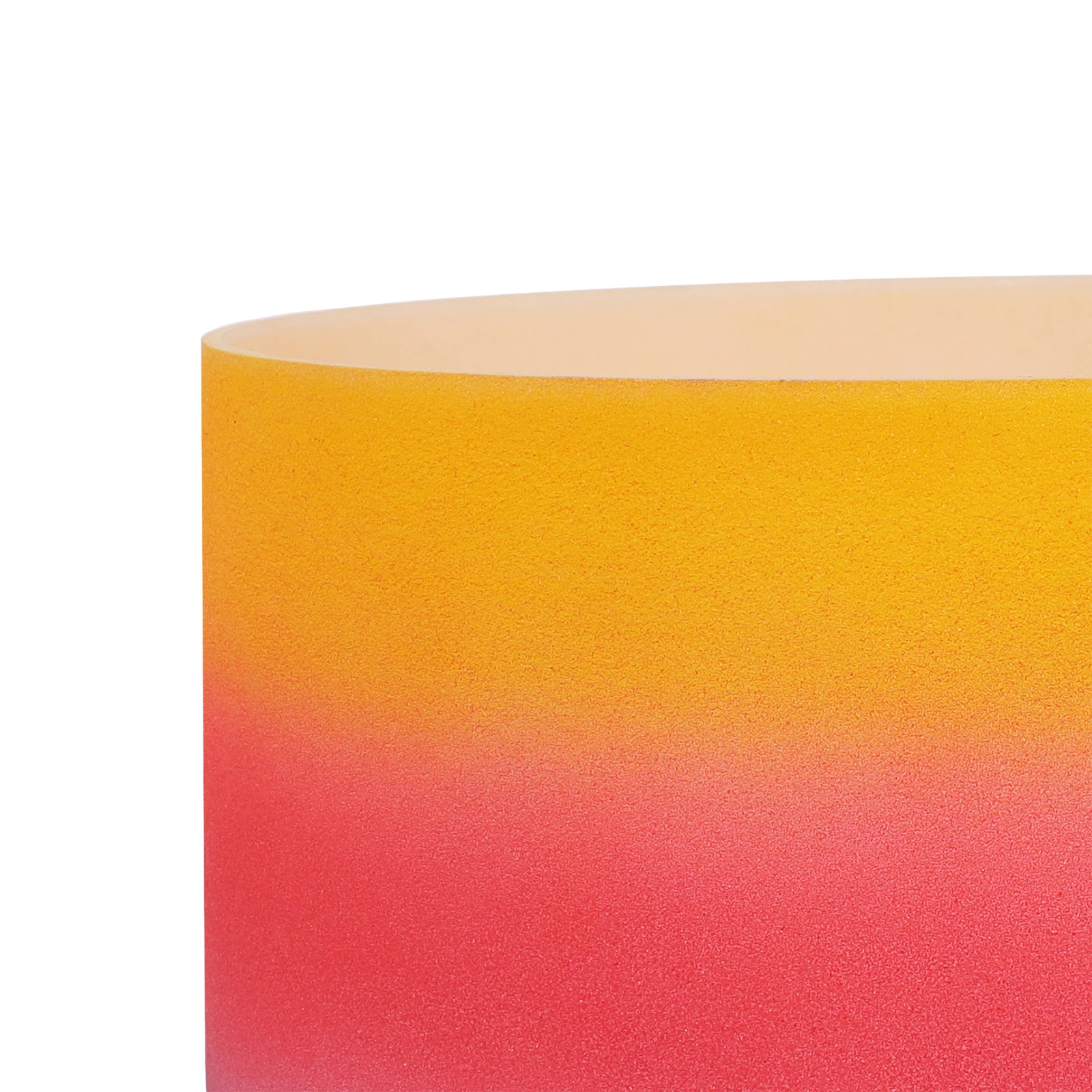 CVNC 8 &quotNote E Солнечная чакра из плексигласа цвета радуги Матовый Кварцевый Поющий