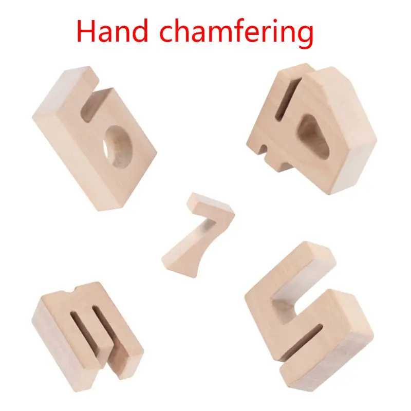 

Wooden 1-10 Number Building Blocks Digital Puzzle Baby Early Educational Learning Montessori Toys