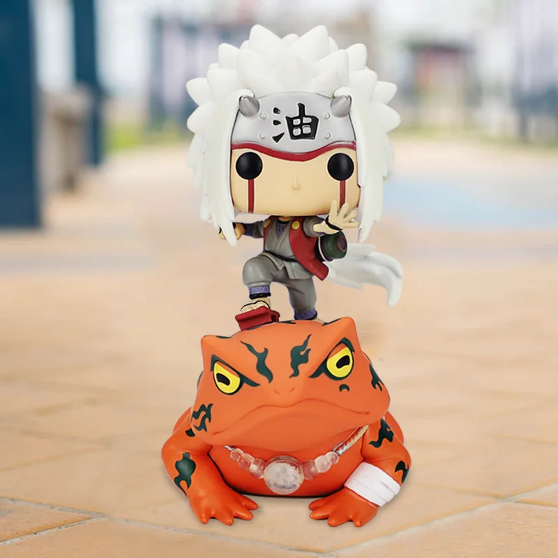

Мини фигурка героя Аниме Наруто, виниловая кукла жаба Jiraiya, Коллекционная модель, декоративная игрушка, подарок для детей на день рождения