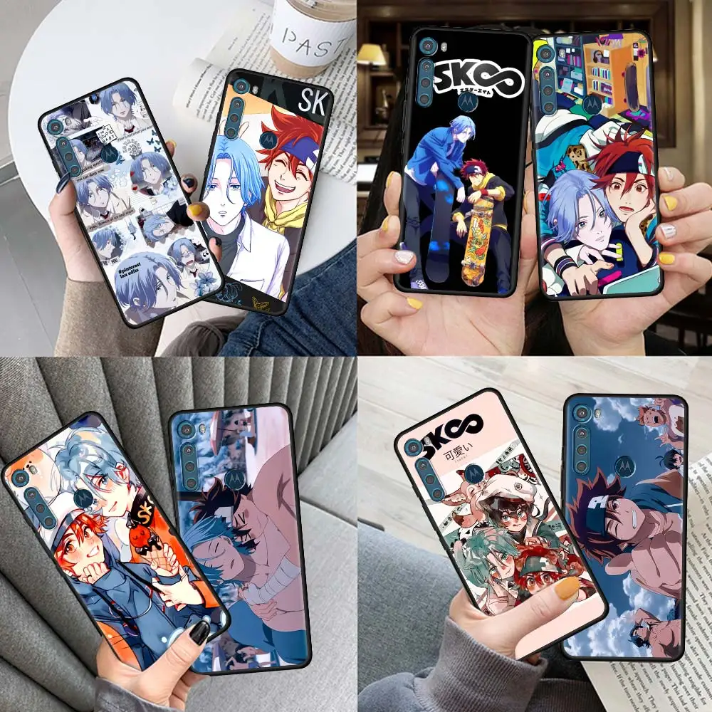 

SK8 The Infinity Anime Case for Motorola G9 Play One Fusion G8 Power Lite Edge Plus G10 E6s G30 Soft Silicone Cover Shell