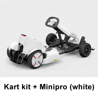 kart kit and white Xiaomi mijia Ninebot Gokart Kit Kart Kit Refit умный самобалансирующийся Электрический скутер - Цвет: kart kit and white