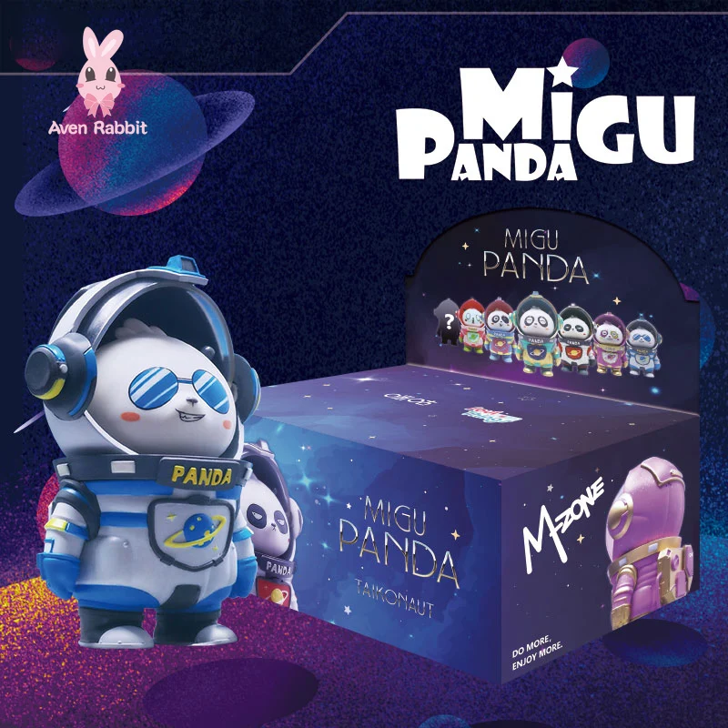 

Игрушки MiGu в виде панды для девочек, фигурка героя, коробка сюрпризов, угадай сумку, милая Коллекционная модель, кукла, подарок на день рожде...