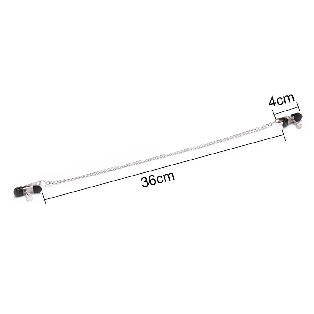 Зажимы для сосков в форме бабочки экзотические аксессуары металлическая цепочка