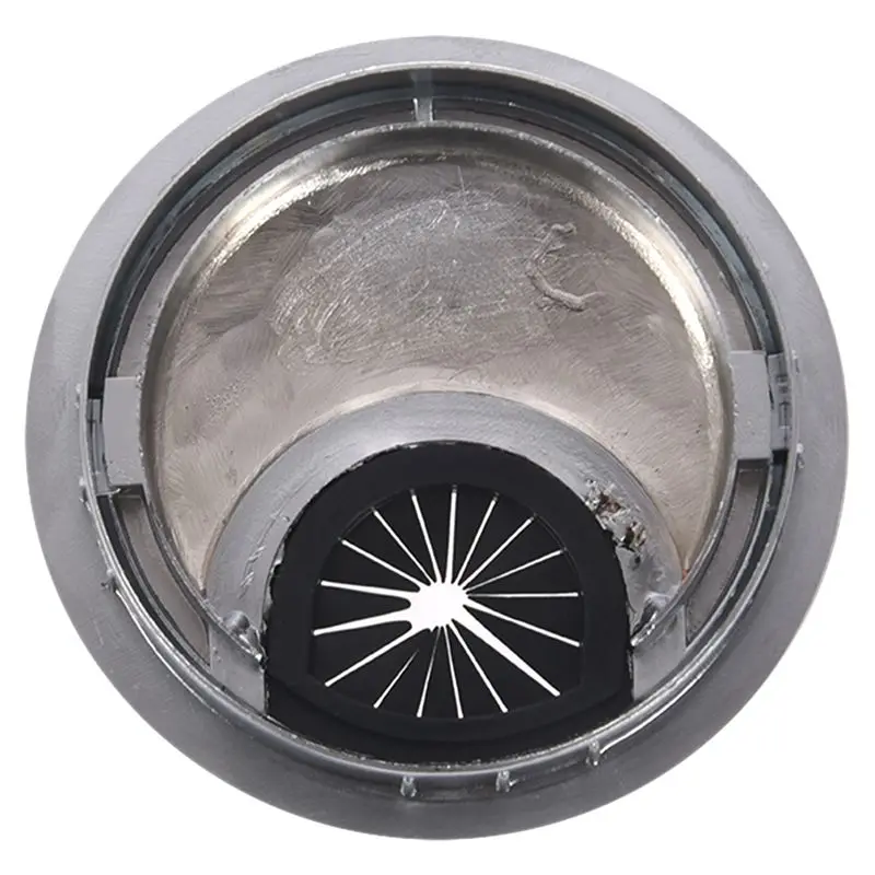 Металлическая круглая диаметром 60 мм цвет серебристый | Мебель