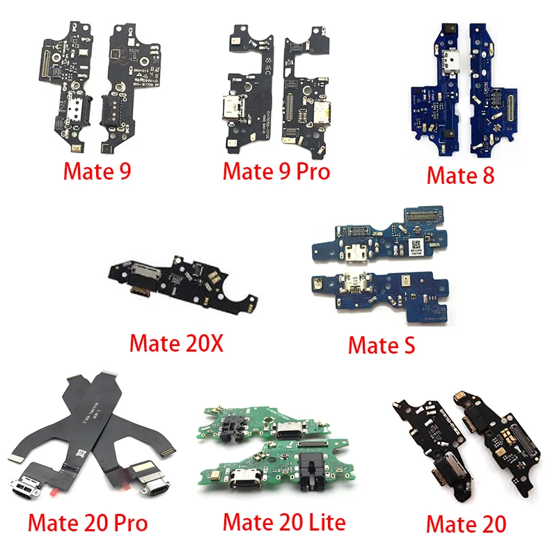Charging Flex Cable For Huawei Mate S 7 8 9 10 20 Pro 30 Lite 20X Charger Port Dock Connector | Мобильные телефоны и