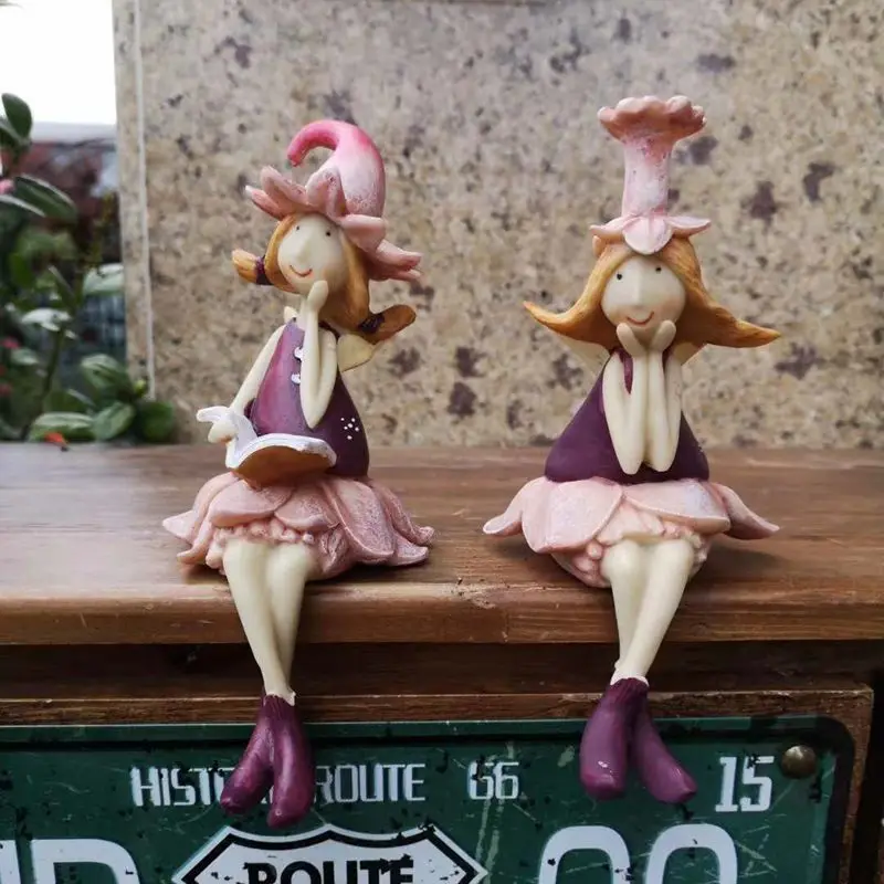 

Crafts Cartoon Trend Toy Gifts Blind Box New Year Decoration Flower Fairy Girl Heart Doll Car Accessories