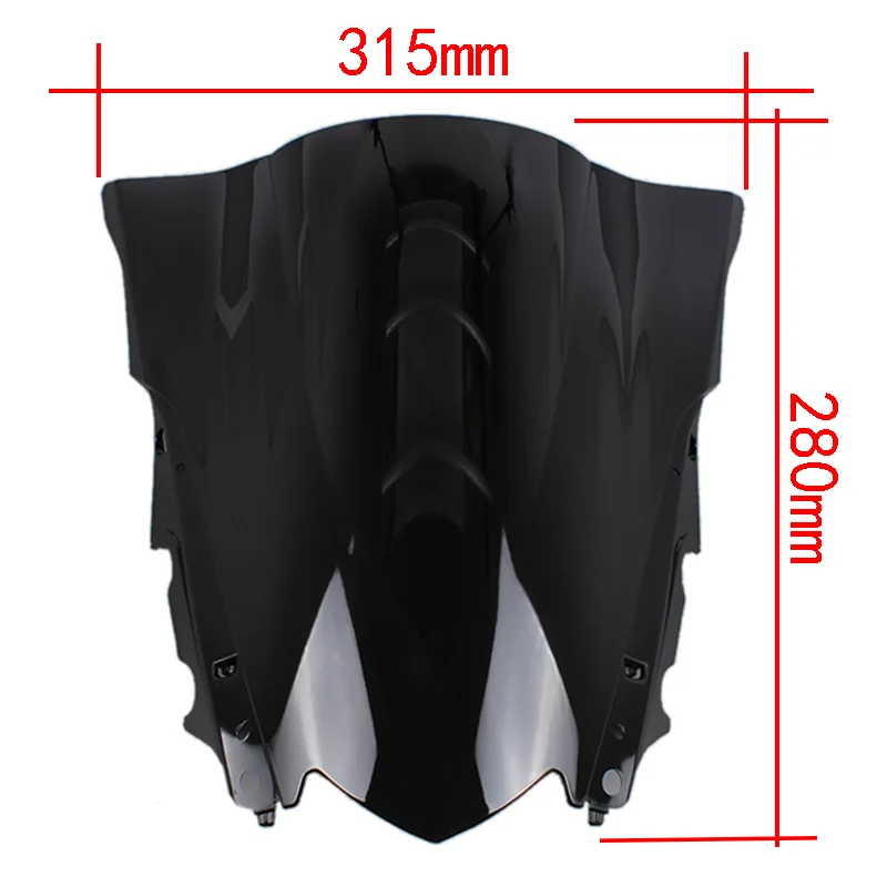 Мотоцикл лобовое стекло Ветер Дефлектор экран протектор для YAMAHA R3 R25 2014 2015 2016