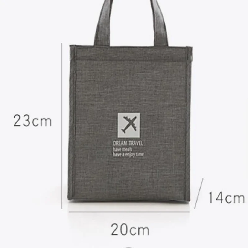 

Lunch Box Bag Waterproof Thermal Cooler Bag Oxford Portable Insulated Bag Cartoon Picnic Food Container Storage Ice Bags Women