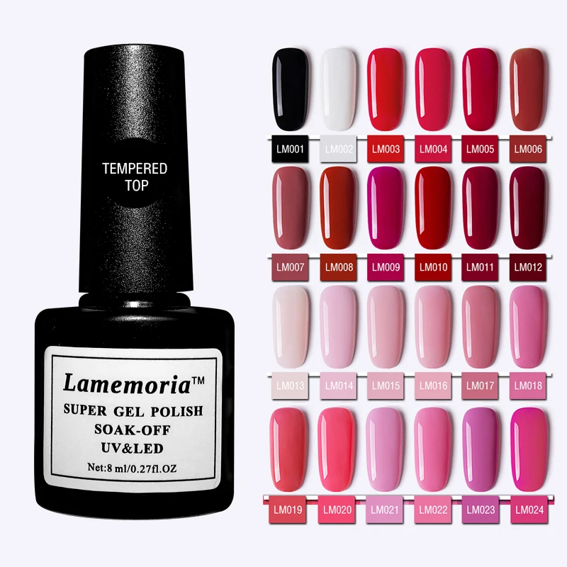 Гель лак для ногтей чистый цвет высокое качество горячая распродажа цветов 8 мл