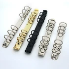 Зажимы для блокнота на спирали формата А5, 6 колец, зажимы для альбома сделай сам, Биндер из металлических колец, календаря, 1 шт.