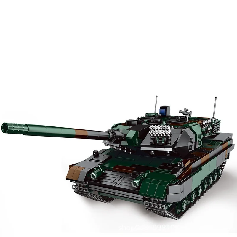 

New XINGBAO 06040 The Germay Leopard-2A6 Main Battle Tank Military Model Building Blocks Bricks Children Toys Birthday Gifts