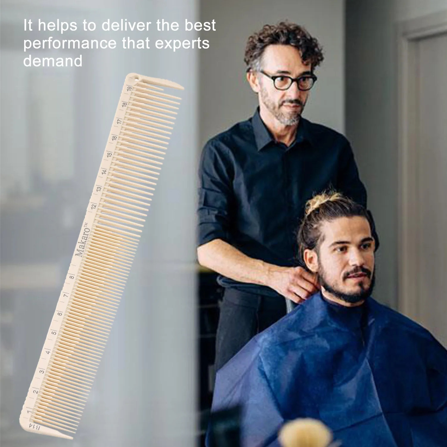 Расческа для стрижки волос разных размеров расческа распутывания укладки с