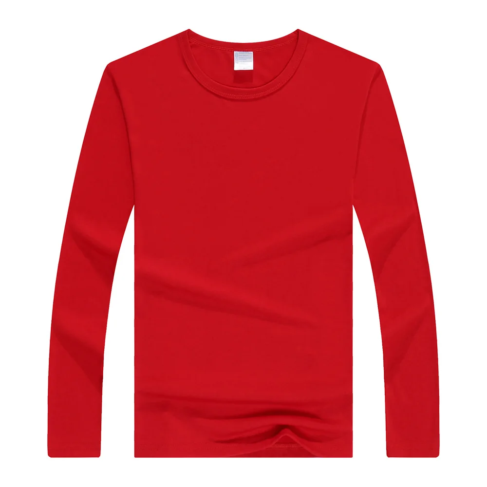 Ren Топ осенняя хлопковая футболка с длинными рукавами модная мужская уличная