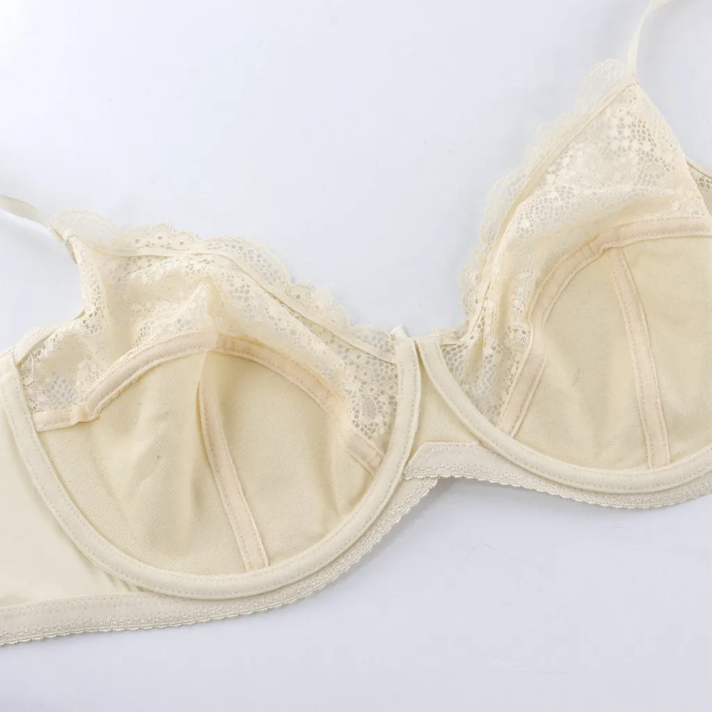 Lace Patchwork Lingerie Bras for Women Push Up Sexy Seamless Adjustable New soutien gorge femme push up #30 | Женская одежда