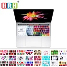 Чехол HRH силиконовый для клавиатуры с американской раскладкой, 13,3 дюйма, A2159, 15,4 дюйма, A1707, 201720182019