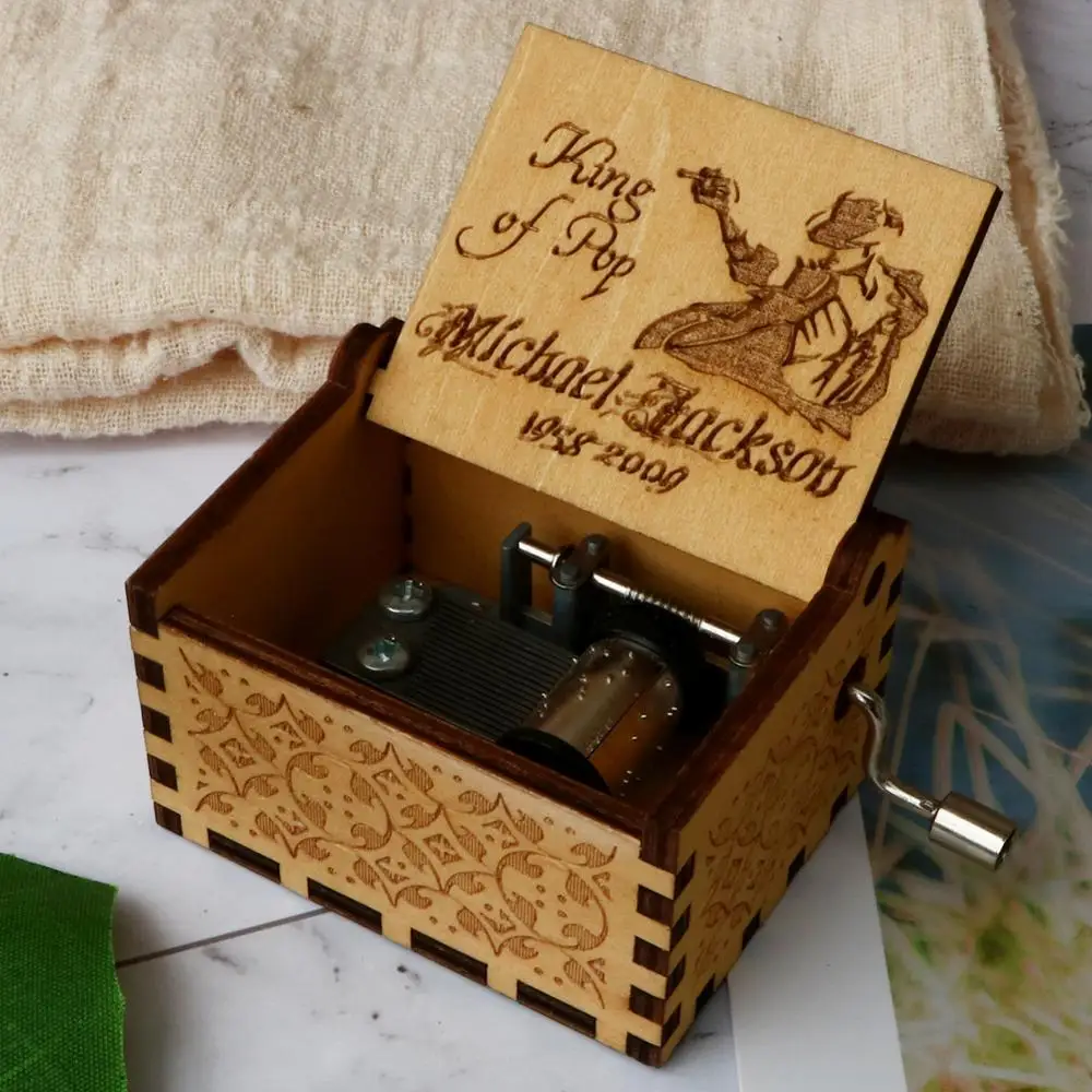 Y-винтажная деревянная резная музыкальная шкатулка музыкальные шкатулки с