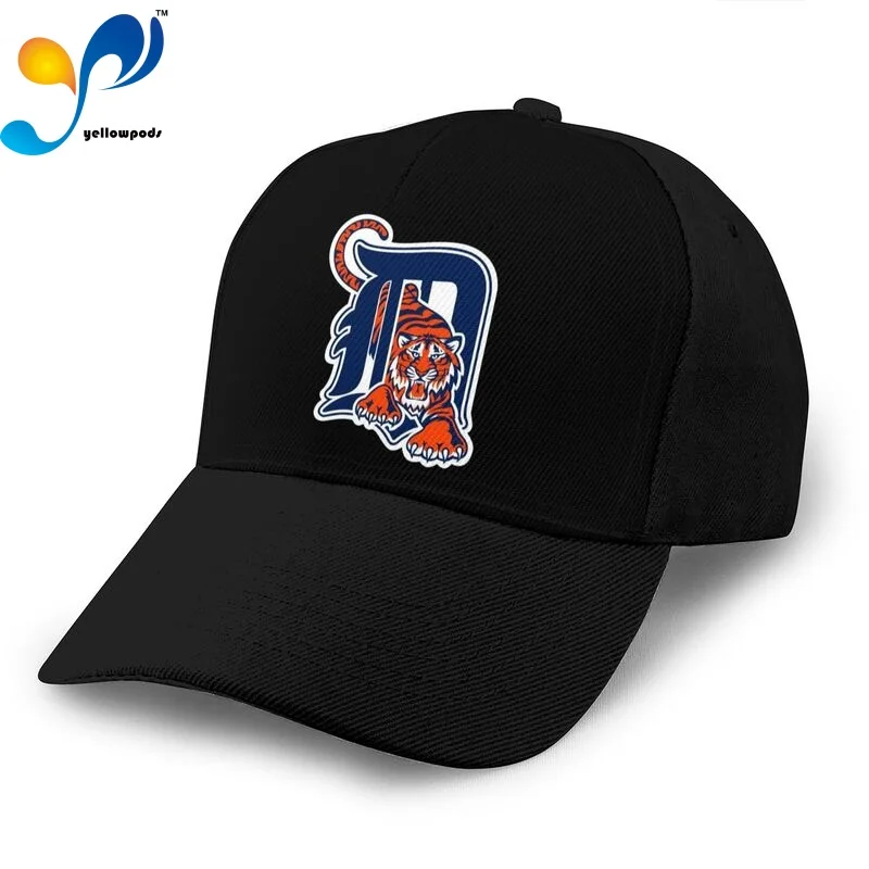 Женская Мужская бейсболка с тиграми эффектом потертости регулируемой