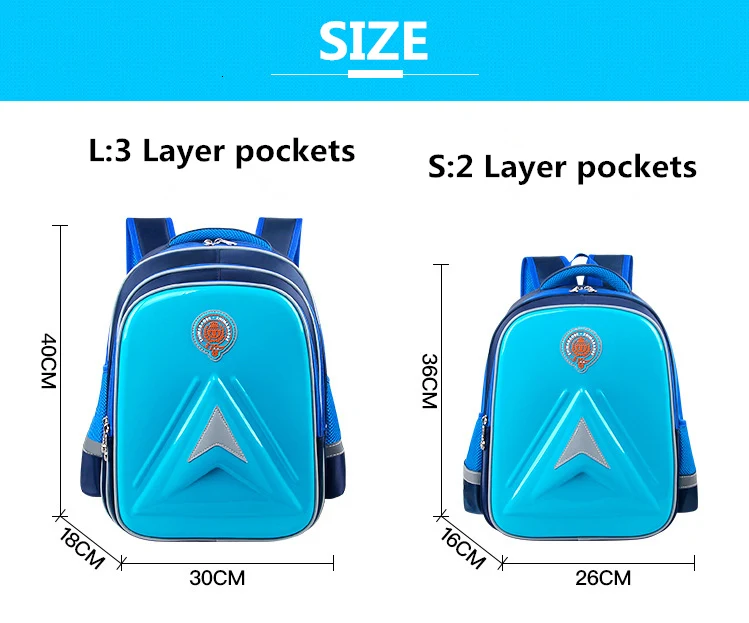 Children Orthopedic School Bag for Teen Boys and Girls High quality nylon waterproof school backpack mochila escolar