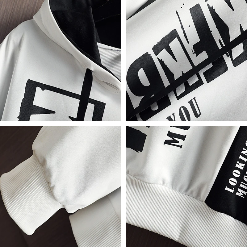 

Men's sportswear Hoodie men's top spring and autumn Street men wear Japanese hip hop casual fashion loose Hoodie fashion NEW