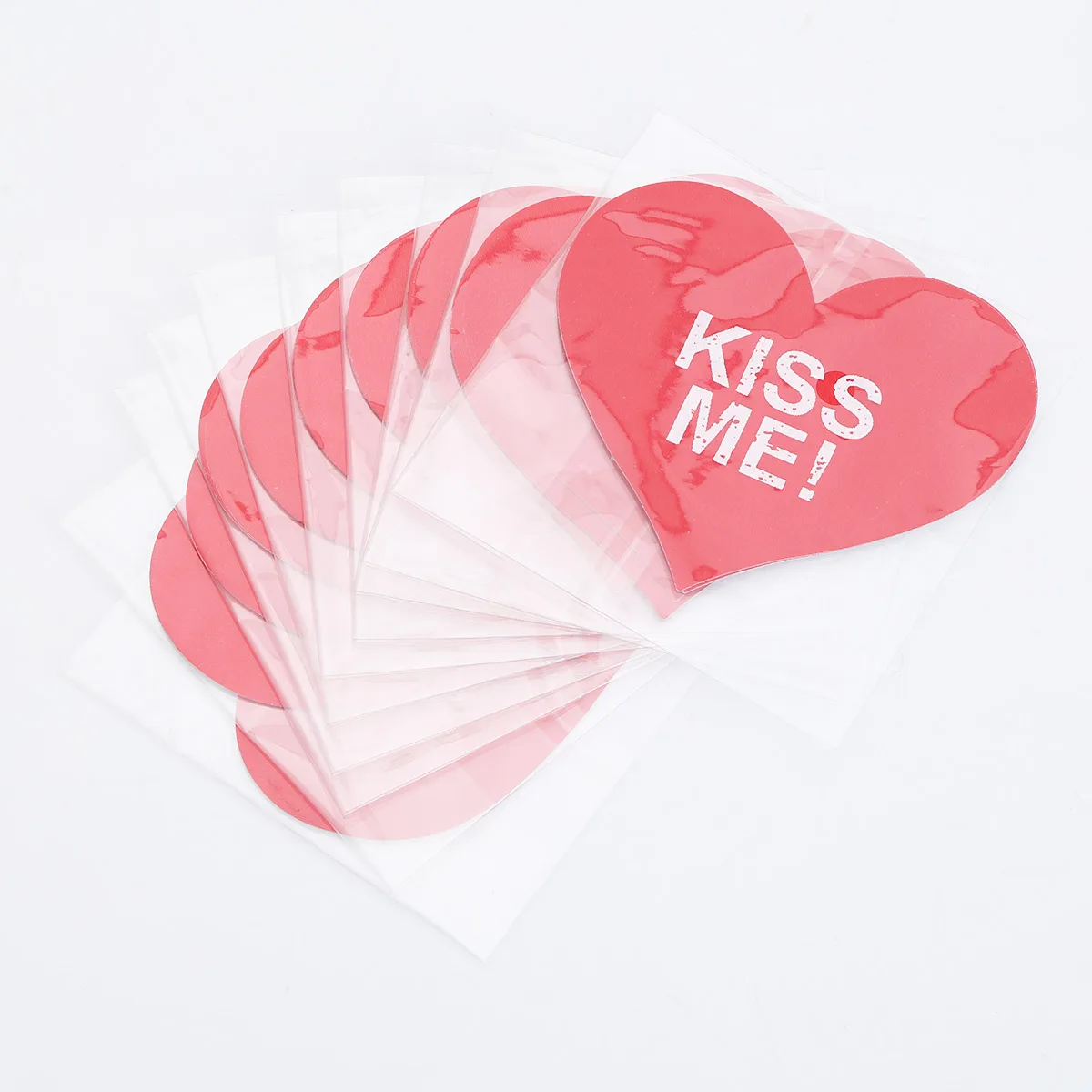 10 пар клейких одноразовых наклеек для влюбленных в кожу дышащих чехлов сосков