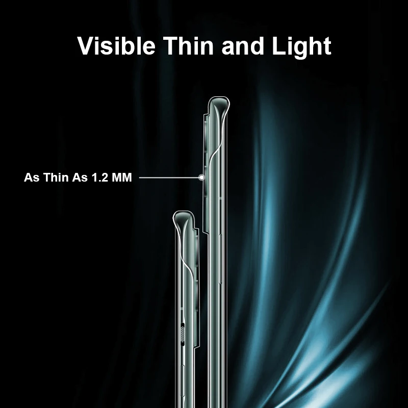 Ultra Thin Frameless Clear Phone Case For OnePlus 9 8 7T 7 Pro Cover 9R 8T Slim PC Hard Transparent | Мобильные телефоны и