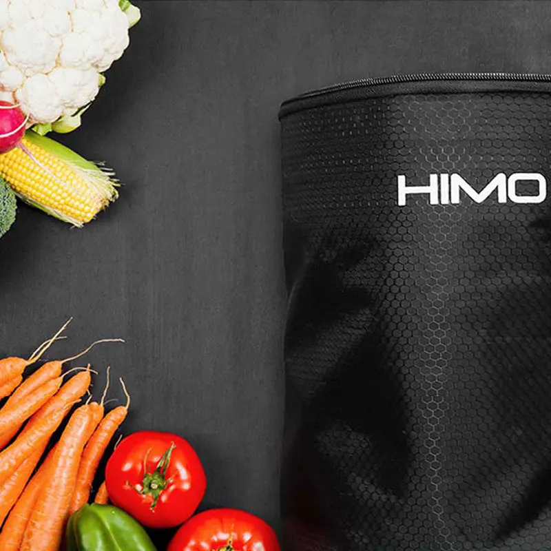 Front Pannier Bag E-Bike For HIMO C20 Z20 Bicycle Scooter Multi-function Waterproof With Lid High Capacity Cycling Canvas Basket | Спорт и