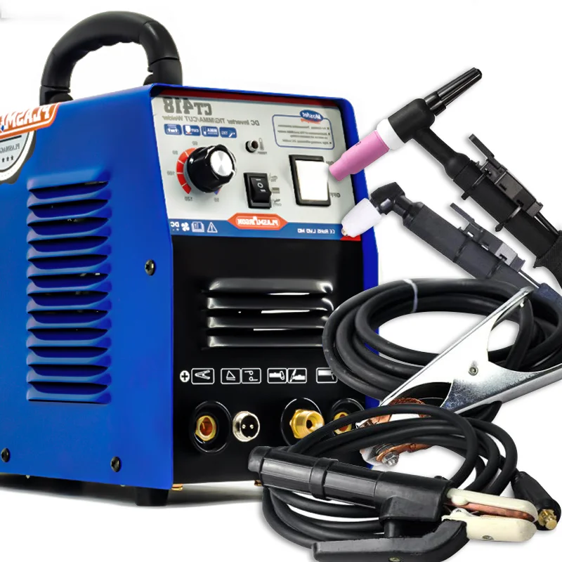 

Air Plasma Cutter 3in1 DC Inverter 40 CUT 160A Tig 140A MMA Plasma Cutter Welder 110-220V