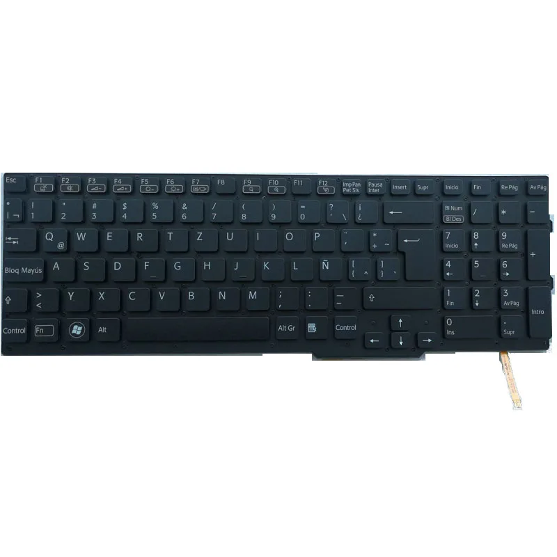 

New Latin For Sony VAIO SVS15 SVS151 SVS1512 SVS1513 SVS151A SVS151A11L SVS151A11U Laptop Keyboard With Back-lit Light