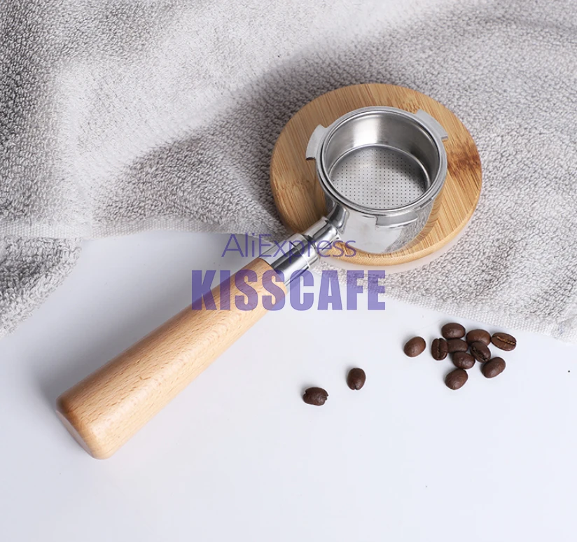 Эспрессо машина портафильтр для DeLonghi EC680 EC685 нержавеющая сталь кофе машина бездонный фильтр Держатель Бариста инструмент