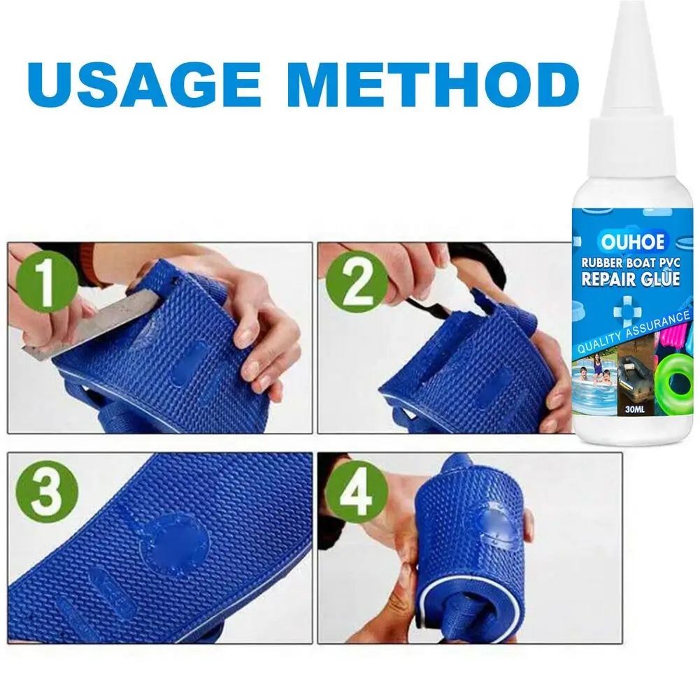 

Inflatable Boat Adhesive PVC Repair Glue For Air Mattress Inflating Air Bed Boat Sofa RepairPool Accessories Kit Patches Toy Inf