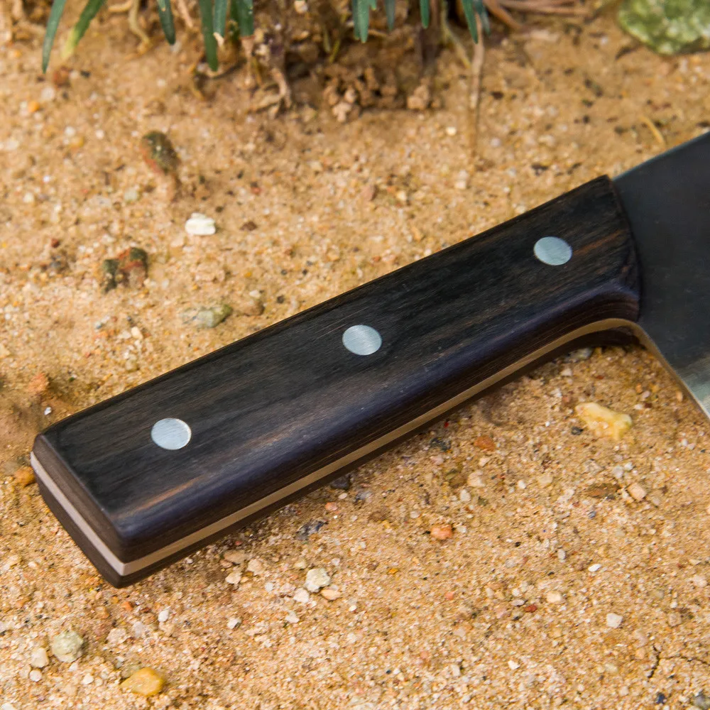 Дамасский ручной работы кованый 8 дюймов кухонный нож шеф повара с полной ручкой