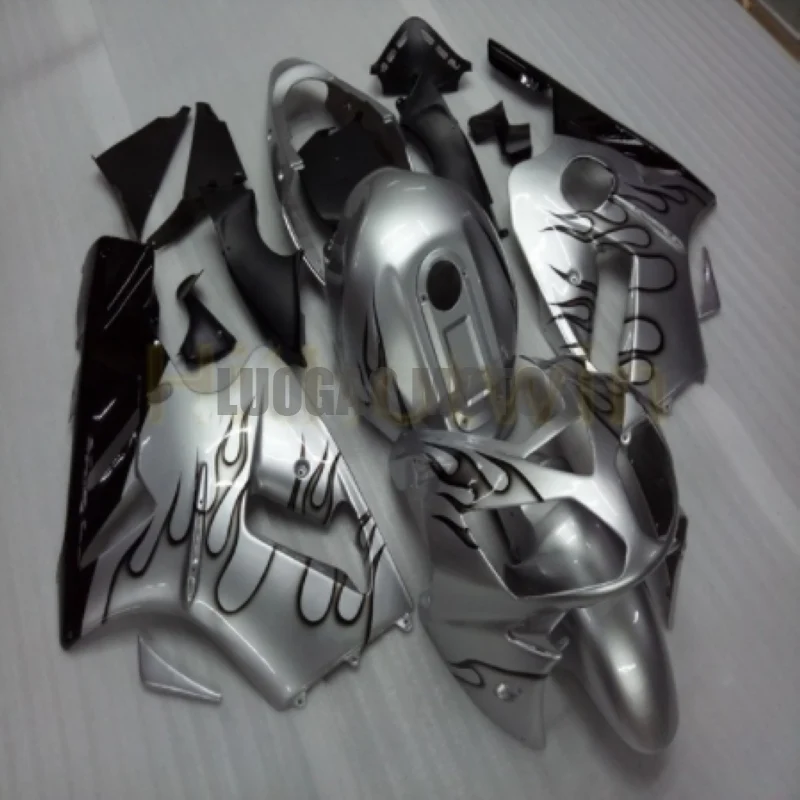 

Full tank cover Fairing kit for Silver Black KAWASAKI Ninja ZX12R 2002 2003 2004 2005 2006 ZX 12R Injection Fairings bodywork