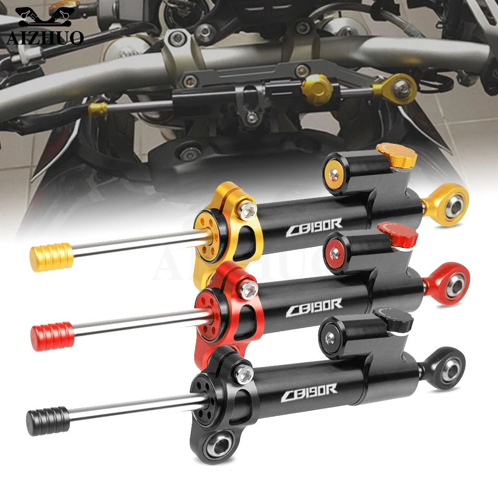 

For HONDA CB190R CNC Aluminum Motorcycle Damper Steering Stabilize Safety Control For HONDA CB190R CB190 R 190R