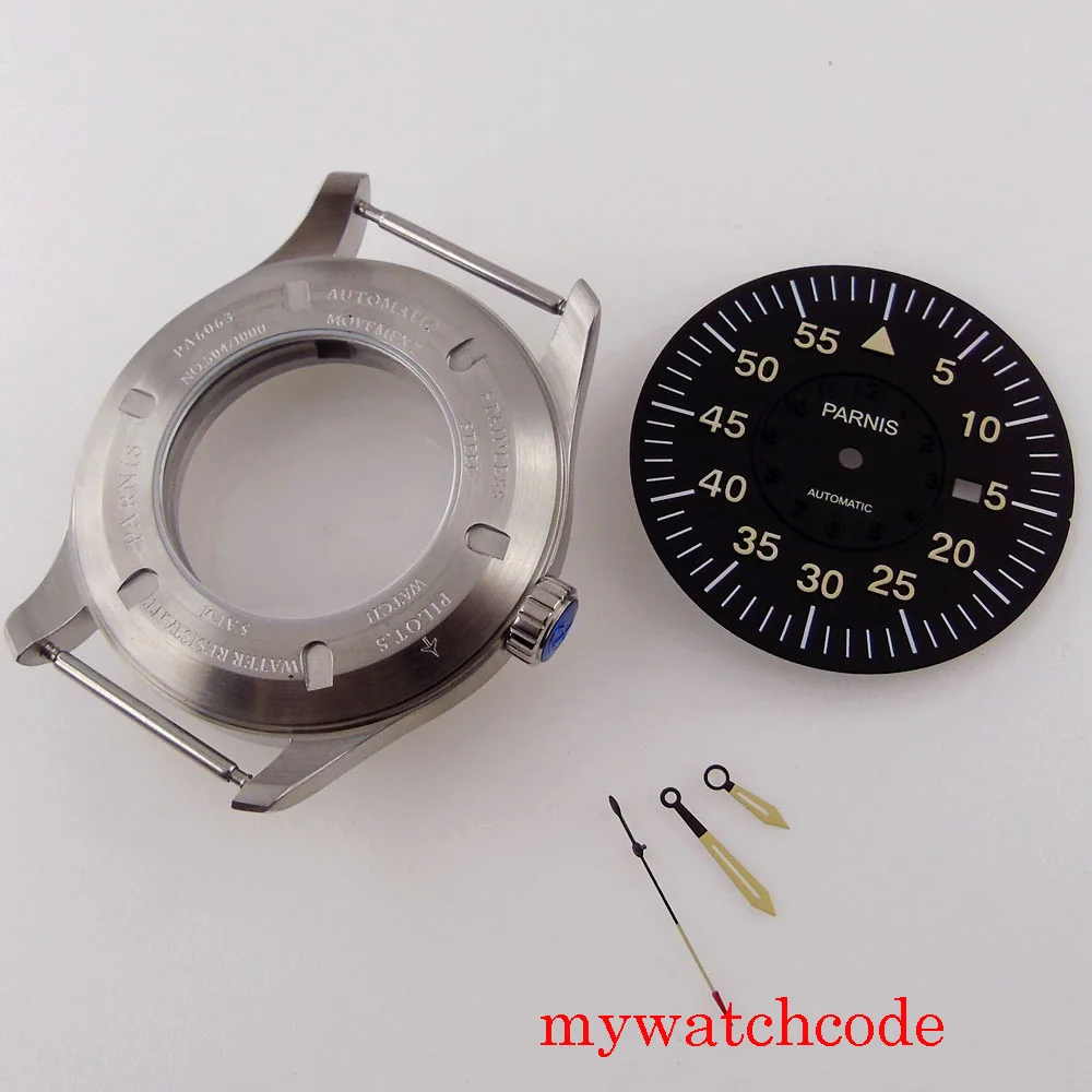 Высококачественные наручные часы 42 мм чехол для часов с циферблатом MIYOTA 8215 821A 8205