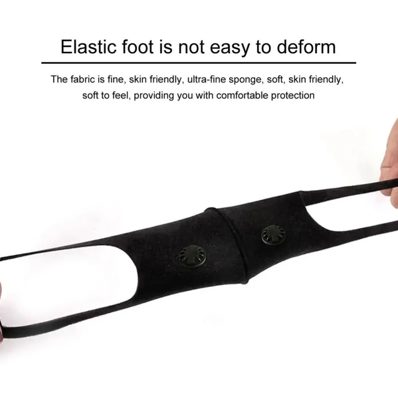 

Air Purifying Filter Face Mask Mouth Muffle Filter Washable Anti Dust Fog Respirator Windproof Mask for Motorcycle