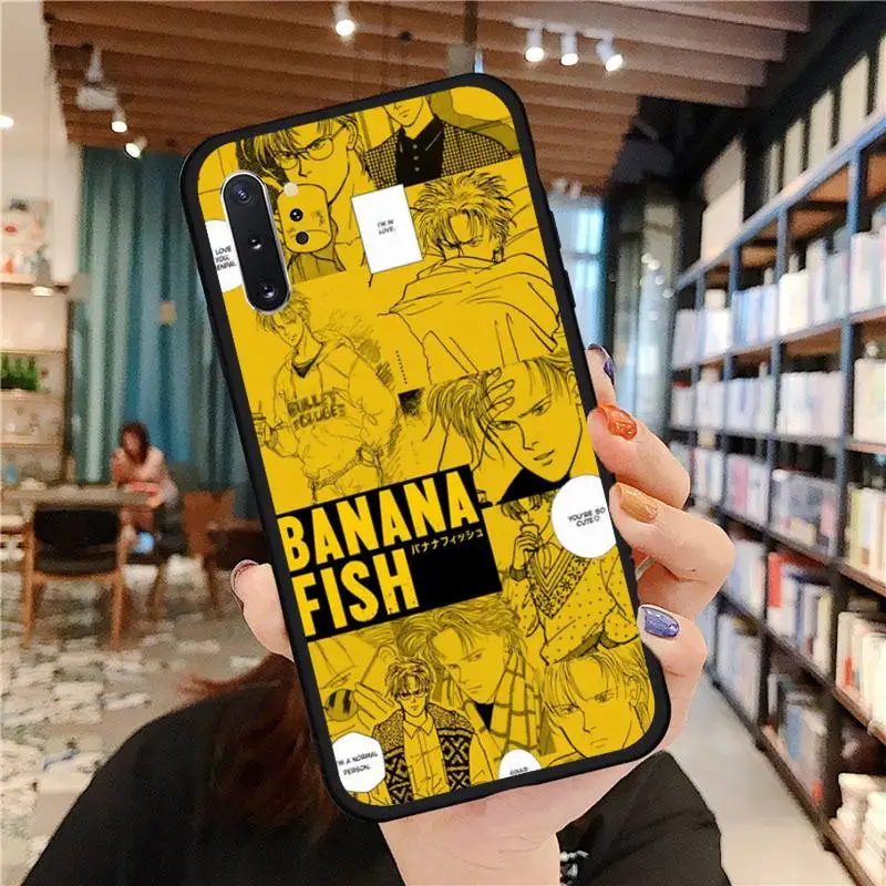 

Hot Banana Fish Anime For Samsung A50 A51 A71 A20E A20S S10 S20 S21 S30 Plus ultra 5G M11 funda cover