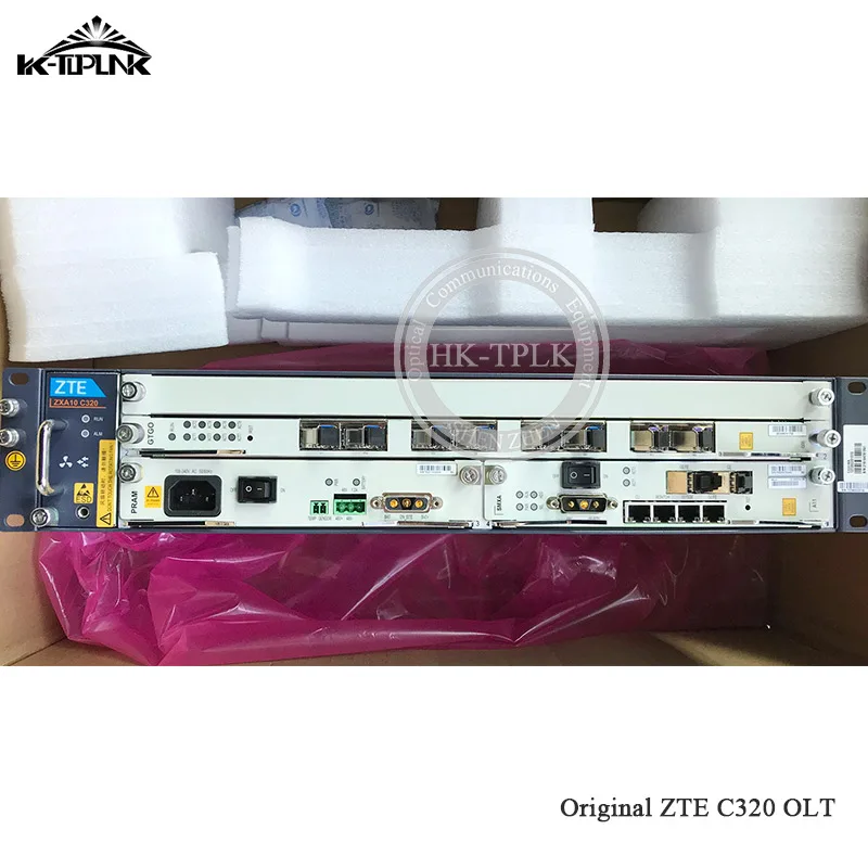 ZTE OLT C320 1GE 1 шт. * SMXA/1 карта с 8 портами GTGO GPON C + плата 110 240 В переменного