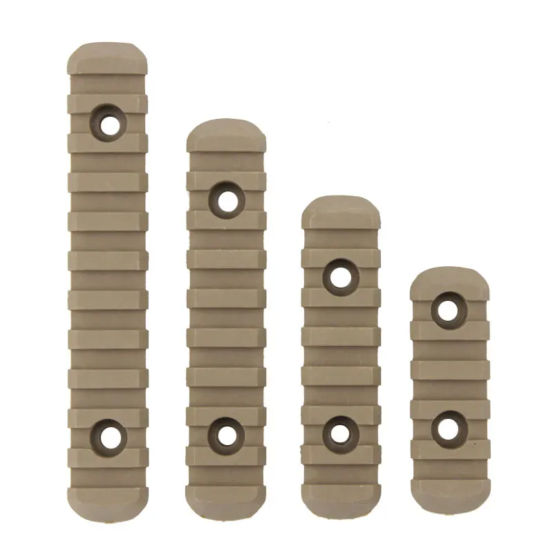 4 шт./компл. 5/7/3 5 слот рельсовая секция для M Lok handguard Picatinny/Weaver 9/11 см|Кронштейны и