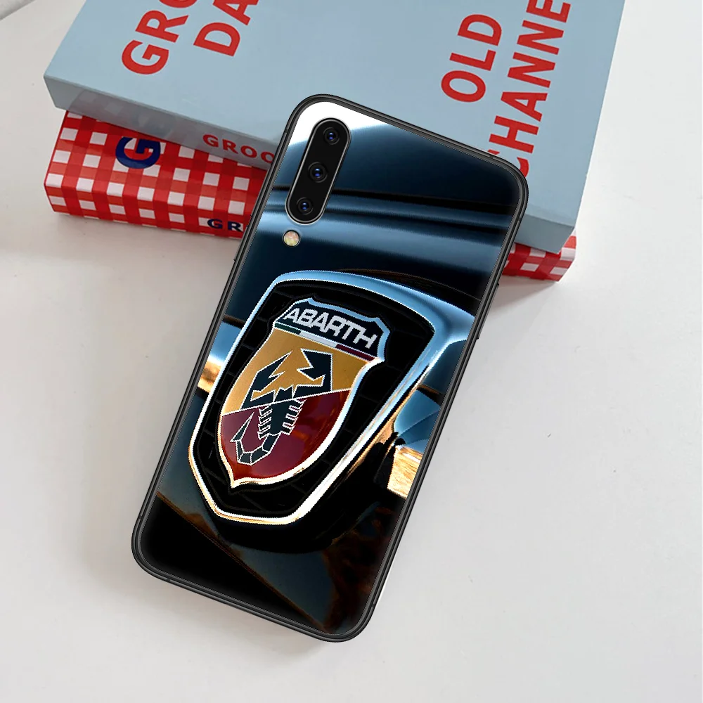 

Karl Abarth Sport Car Cool Phone Case For Samsung Galaxy A 3 5 7 8 10 20 20E 21S 30 30S 40 50 51 70 71 black Bumper Painting