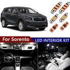 Сверхъяркий комплект для освесветильник салона автомобиля Canbus для KIA Sorento JC XM UM 2002-2020 купольная карта багажника номерной знак светильник почки
