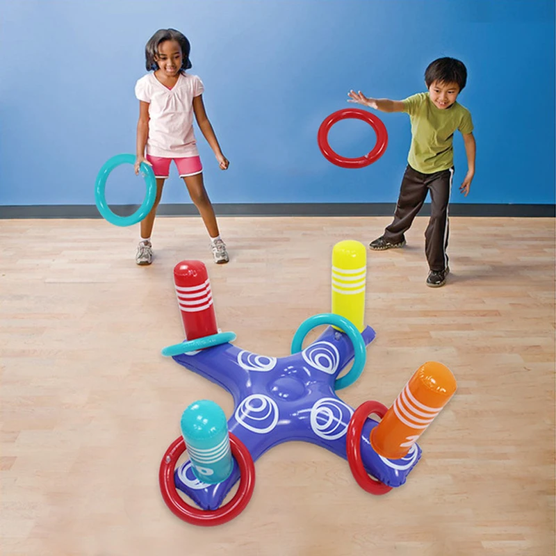 Надувное кольцо игра для игры в бассейн вечеринки детская игрушка на открытом