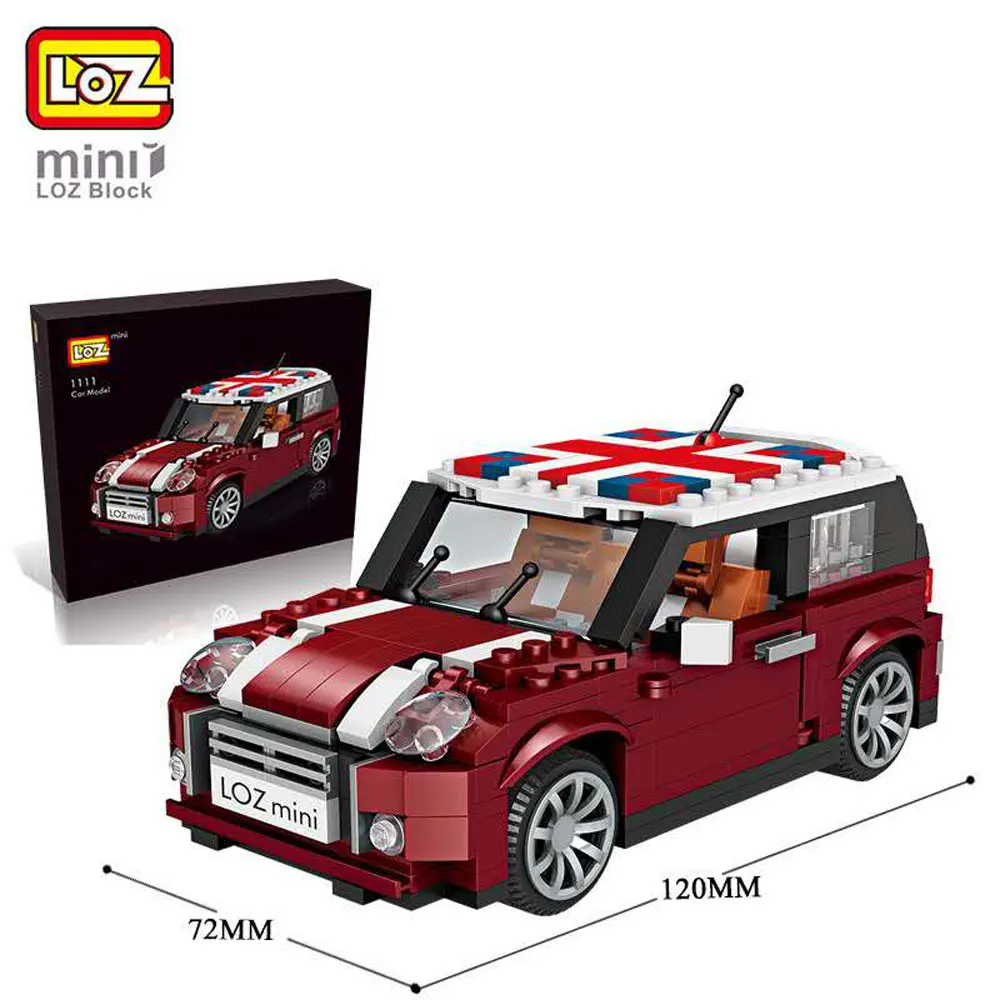 Конструктор LOZ Technic Mini автомобиль-хот-дог сборная детская развивающая игрушка