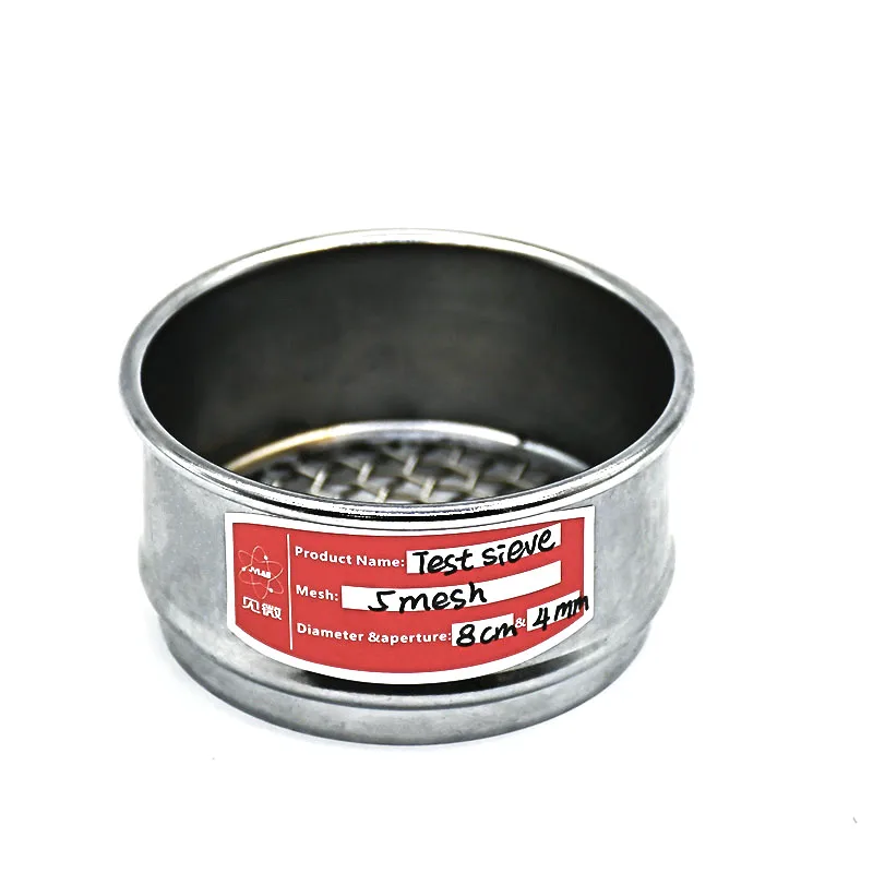 Лабораторное сито для проверки образцов стандартное тестовое фармацевтической