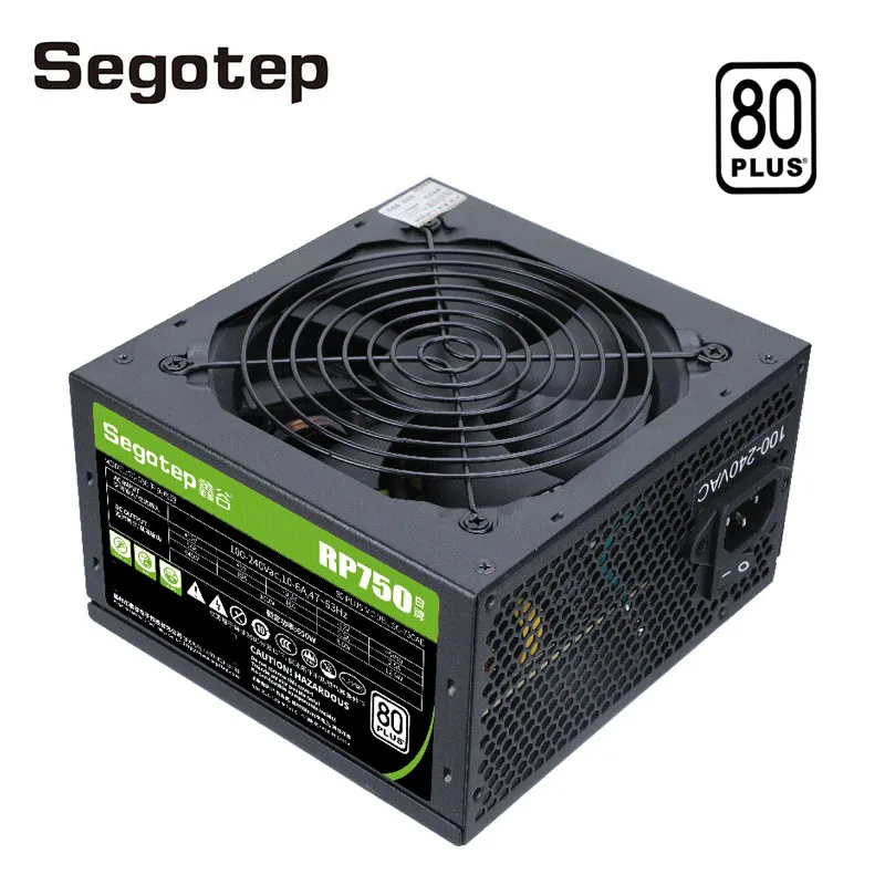 

Segotep 80Plus 650W Power Supply Computer Power 12V ATX 120 mm Mute PC Power Supply Cooling Fan Active PFC for desktop computers