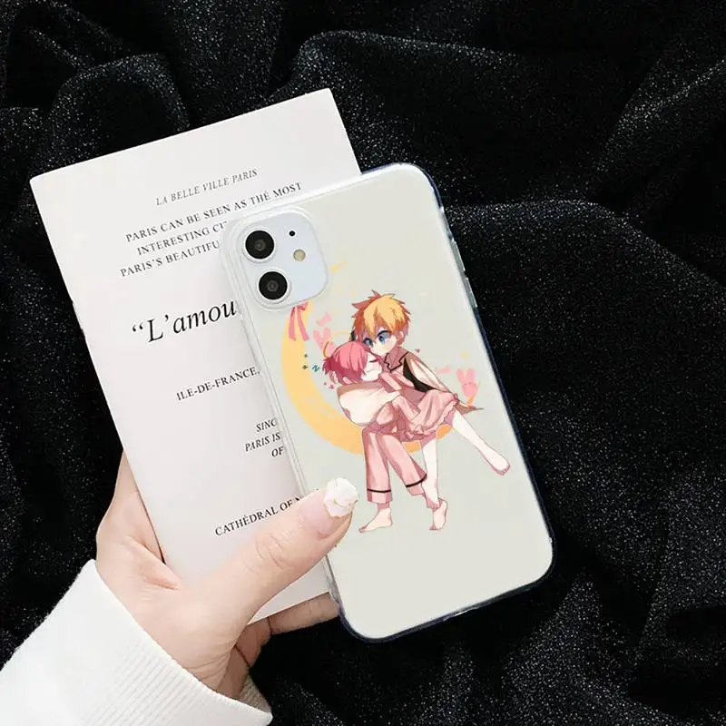 

Toilet Bound Hanako Phone Case Transparent soft For iphone 5 5s 5c se 6 6s 7 8 11 12 plus mini x xs xr pro max