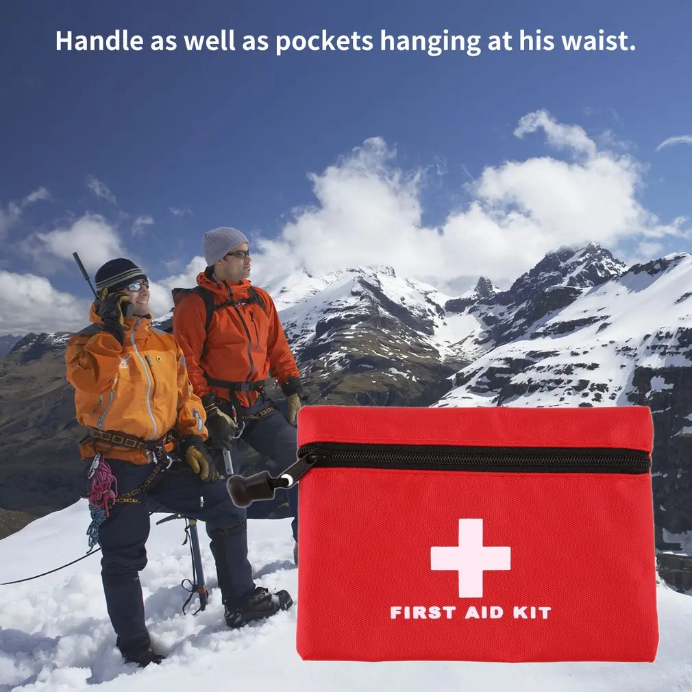 

Waterproof Mini Outdoor Travel Car First Aid kit Home Small Bag Emergency Survival kit Household